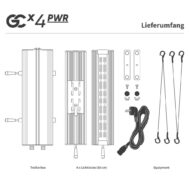 greenception gcx 4 pwr | led growlampe | 160w