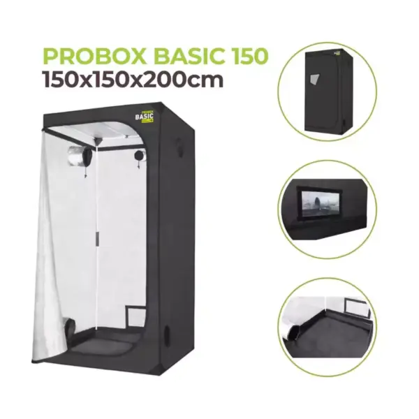 garden highpro growbox probox basic 150 | 150x150x200cm