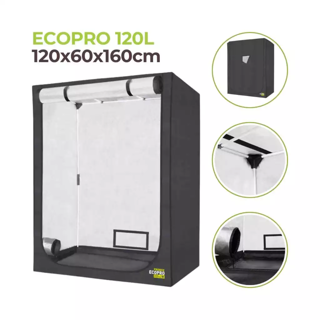 growbox 120x60x160 cm | probox ecopro 120l | garden highpro